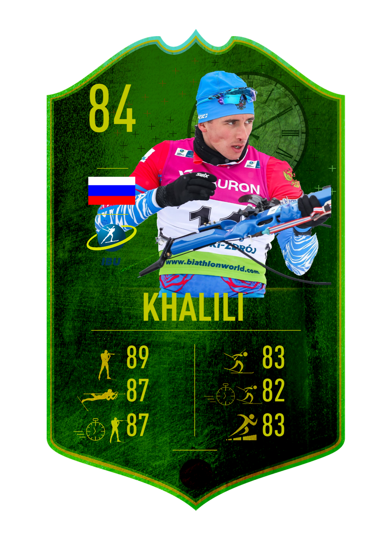 Said Khalili - Should be Watched card for 2022-2023 - Biathlon Cards